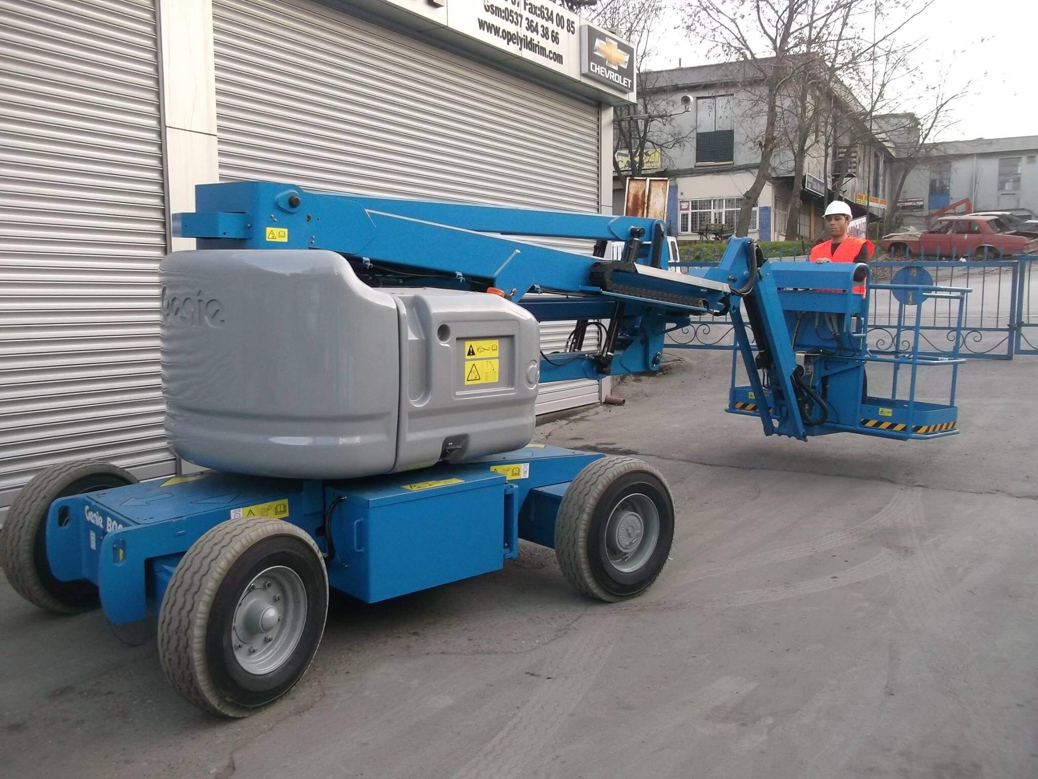 Kiralık 16m Dizel Eklemli Platform